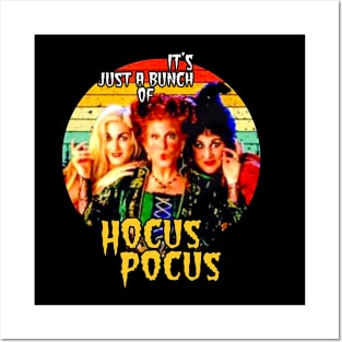 halloween it's just a bunch of hocus pocus squad Posters and Art